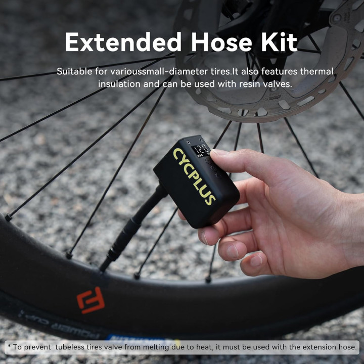 Mini bomba elétrica de bicicleta AS2Ultra