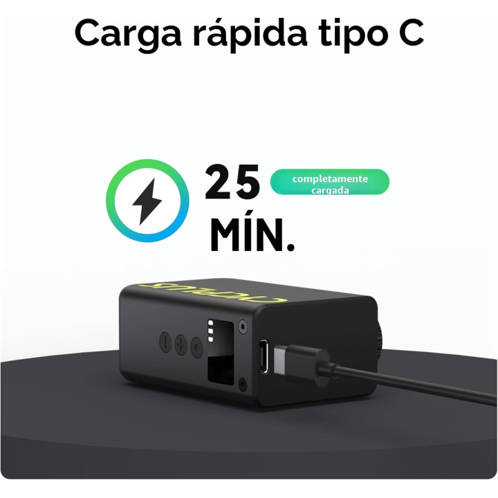 Mini bomba elétrica de bicicleta AS2Ultra