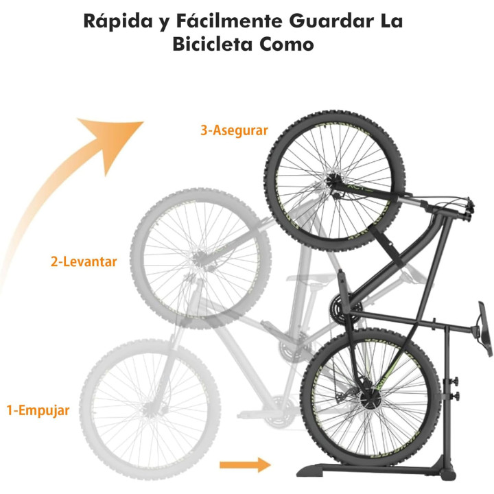Mimoke Suporte vertical para bicicletas