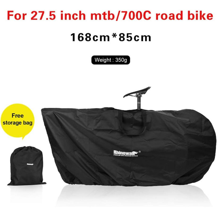Rhinowalk bolsa de transporte para bicicleta