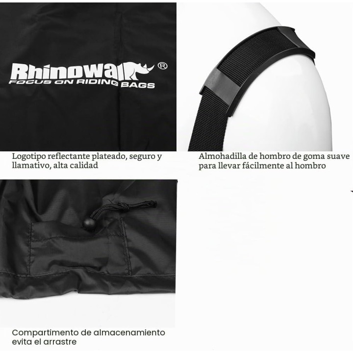 Rhinowalk bolsa de transporte para bicicleta