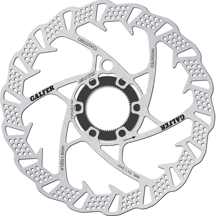 Disco de Travão Galfer Disc Shark - MTB/E-MTB | Fixo | Center Lock