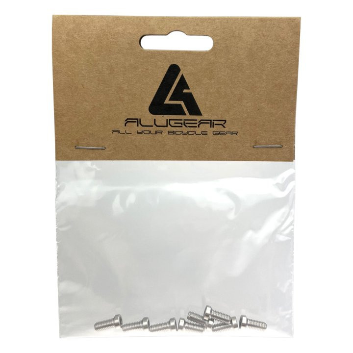 Alugear Parafusos Titânio SRAM 8-Bolt - M4x8mm