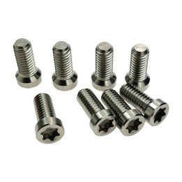 Alugear Parafusos Titânio SRAM 8-Bolt - M4x8mm