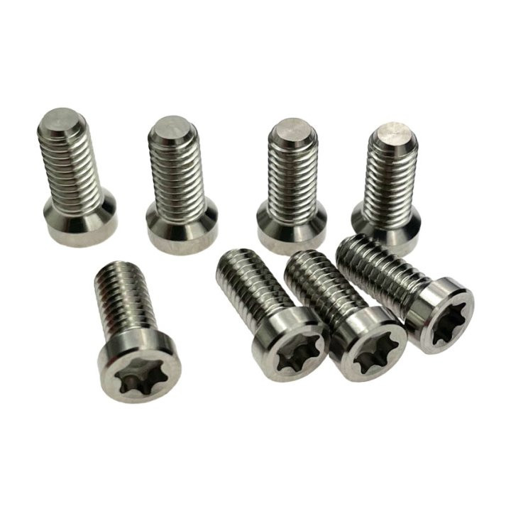 Alugear Parafusos Titânio SRAM 8-Bolt - M4x8mm